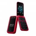 Mobilus telefonas Nokia 2660 Flip Dual Sim raudonas (red) 